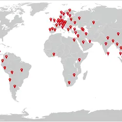 Project’s global outreach.