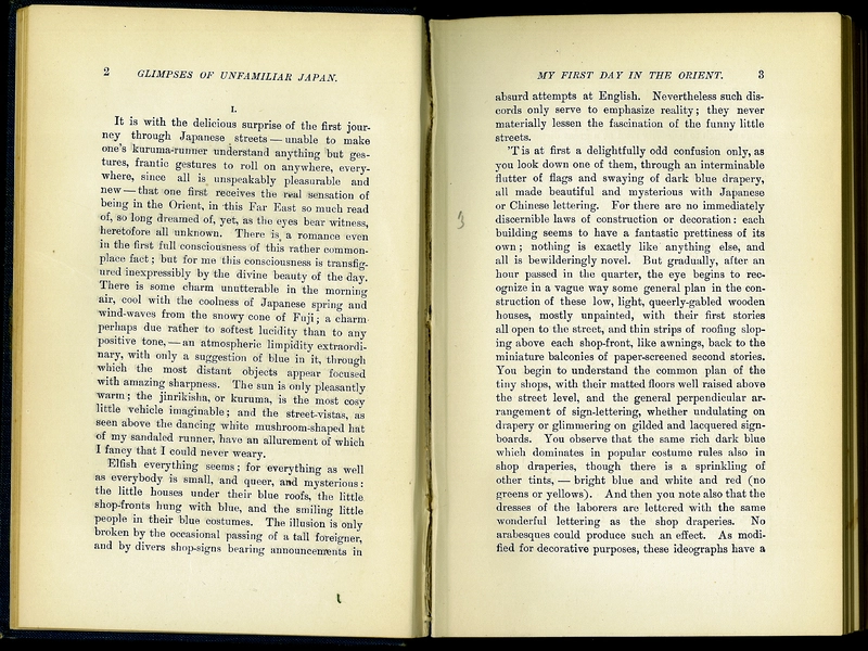 Glimpses of an Unfamiliar Japan