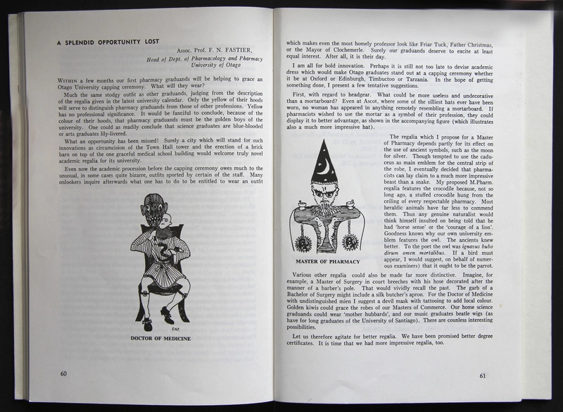 Pharmacy Teaching at Otago University: How It Began