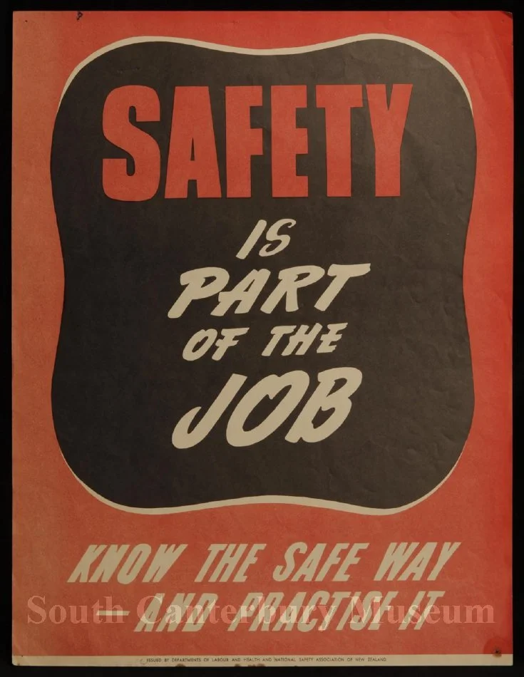 Safety is part of the job [Department of Labour and Health safety poster] Poster