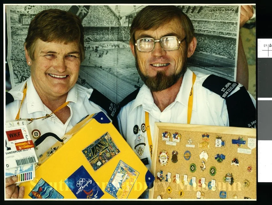 Linda and Neville Scott, St John Ambulance