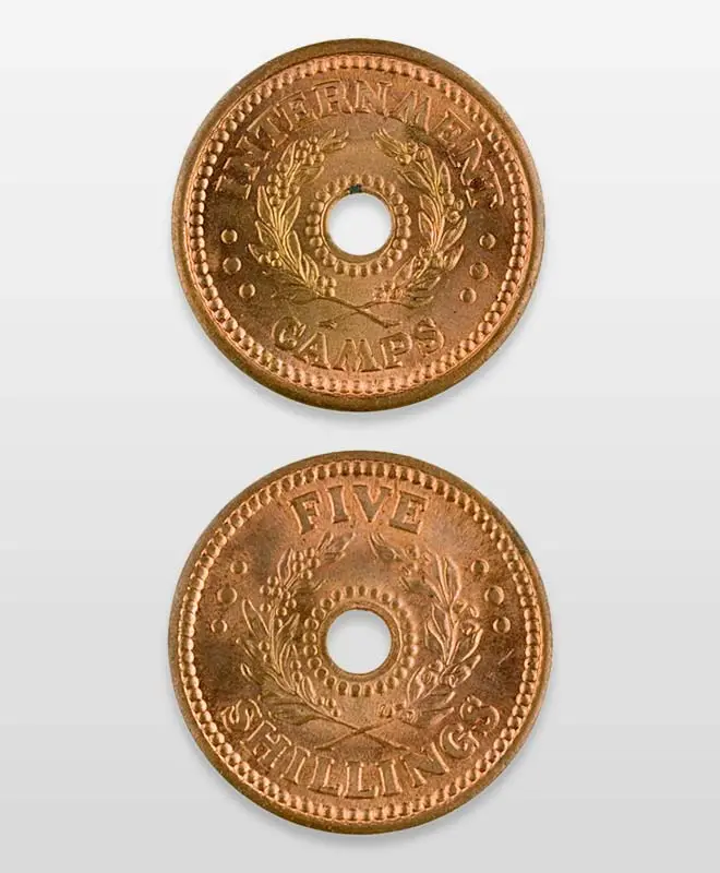 Internment camp token