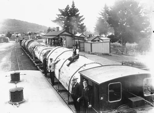 Whangārei railway station, 1908