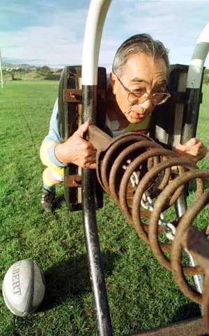 Veteran rugby player