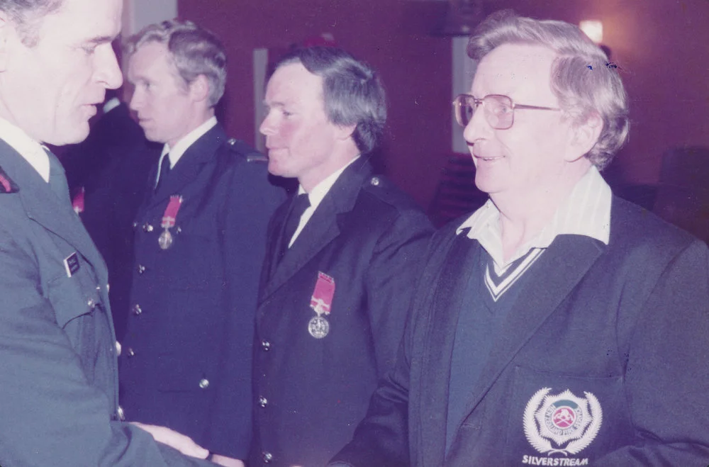 Silverstream Volunteer Fire Brigade; awards; 1981; Honours night; Terry ...