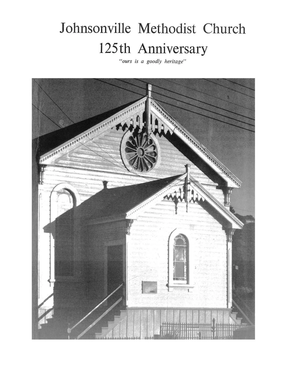 Johnsonville Methodist Church 125th Anniversary Record DigitalNZ
