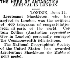 The hero of Antarctica