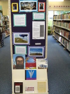Parihaka display at Hornby Library
