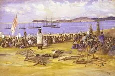 Surrender of the Ngaiterangi after Te Ranga