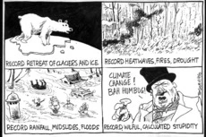 Climate change records