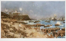 The landing at Anzac