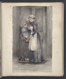 Maid with jug