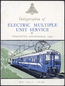 Wellington electric train unit