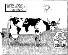 Global dairy mega-merger on track
