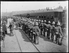 Soldiers in Wellington