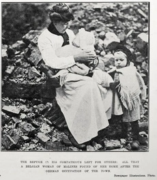 Belgian refugees in the First World War