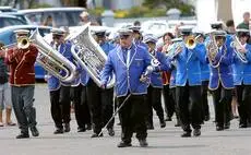 Rātana brass band, Rātana Pā, January 2007