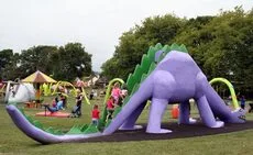 Dinosaur slide