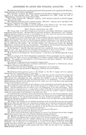 REPORT OF A SELECT COMMITTEE ON PRIVILEGES OF MEMBERS OF PARLIAMENT.