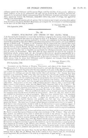REPORT OF THE COMMITTEE ON PUBLIC PETITIONS ON THE PETITIONS OF THE EAST COAST NATIVES, PRAYING THAT THEIR DISTRICT MAY BE ANNEXED TO THE PROVINCE OF HAWKE'S BAY.