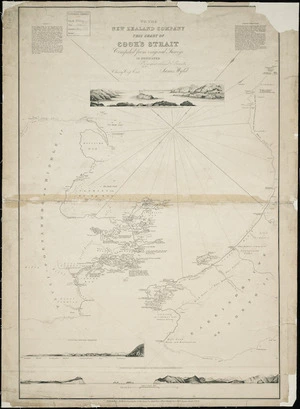 Chart of Cook's Strait [cartographic material].