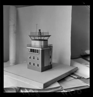 Model for the Control Tower at Rongotai Aerodrome, Wellington
