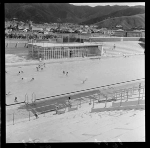Olympic swimming pool at Naenae, Lower Hutt