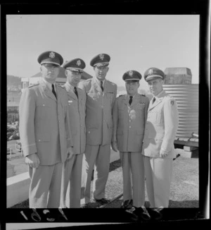 Visiting United States army officers, Wellington