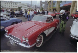 1961 Corvette convertible on display at the 18th National Corvette Convention - Photograph taken by Craig Simcox