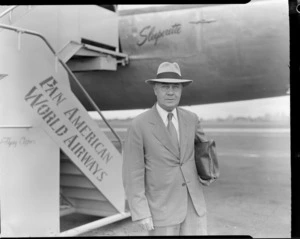 Mr John Savage, passenger Pan American World Airways