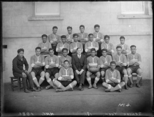 Senior rugby team, Maori Agricultural College, Hastings district