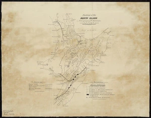 Portion of the North Island (accompanying Mr. Halcombe's report) [cartographic material] / A. Koch, delt.