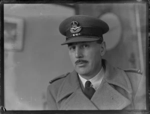 Portrait of Flying Officer JD Campbell
