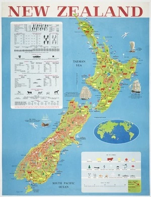 New Zealand [cartographic material] / Eugene Collott.