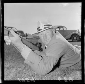 Rifleman at Trentham Military Camp, Upper Hutt