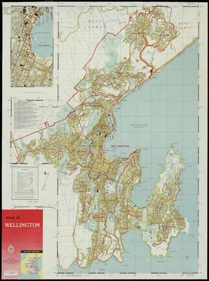Map of Wellington [cartographic material].