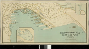 Wellington Harbour Board berthage plan [cartographic material].