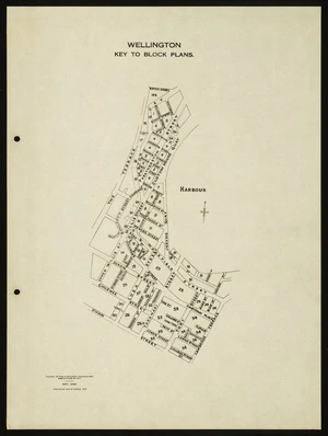 Block plans [cartographic material] : Wellington, May 1930.