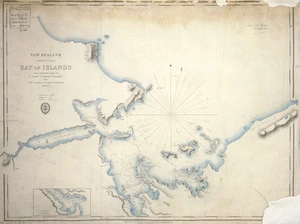 Bay of Islands [cartographic material] : from surveys made in La Coquille, M. Deperrey, Commandant, 1824, and L'Astrolabe, M. Laplace, Commandant, 1830,1,2.