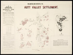 Wellington land district. No. 863, Hutt Valley settlement.