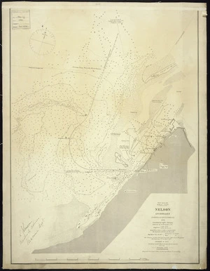 Nelson anchorages [cartographic material] / surveyed by J.L. Stokes, 1850 ; corrected by R. Johnson, assisted by D. O'Connor.