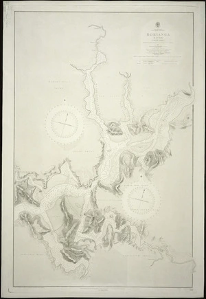 Hokianga River (upper part) [cartographic material] / surveyed by Commr. B Drury.