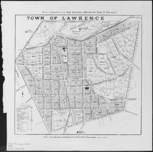 Town of Lawrence [cartographic material].