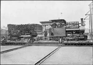 Powell Company timber tramway, Ohakune, or possibly Rangataua
