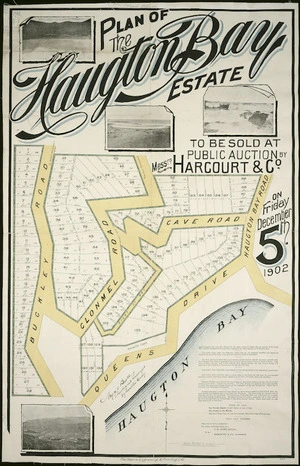 Plan of the Haugton [i.e.Haughton] Bay estate [cartographic material] / Wyn. O. Beere, surveyor.