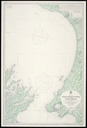 Wellington to Patea including Cook Strait / surveyed by J.M. Sharpey-Schafer & F.W. Hunt, H.M.N.Z.S. Lachlan, 1951-1959.