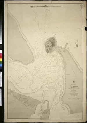 Tauranga Harbour [cartographic material] / surveyed by Comr. B. Drury 1852.