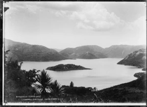 Green Lake, Rotorua - Photograph taken by Cromwell Shepherd