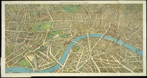 Philips' picture map of London [cartographic material].