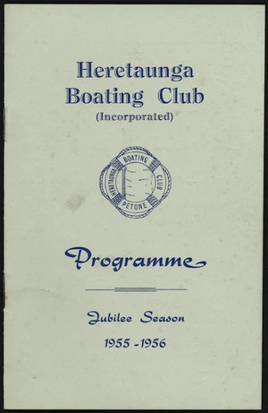 Programme cover - Jubilee season